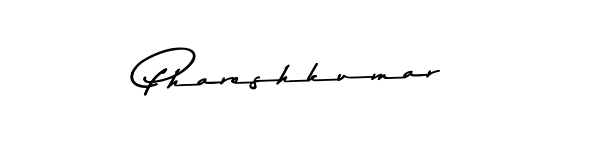Similarly Asem Kandis PERSONAL USE is the best handwritten signature design. Signature creator online .You can use it as an online autograph creator for name Phareshkumar. Phareshkumar signature style 9 images and pictures png