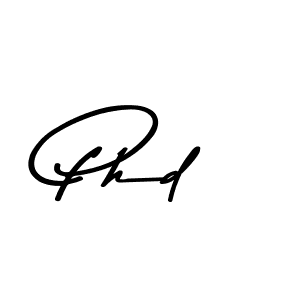 Use a signature maker to create a handwritten signature online. With this signature software, you can design (Asem Kandis PERSONAL USE) your own signature for name Phd. Phd signature style 9 images and pictures png