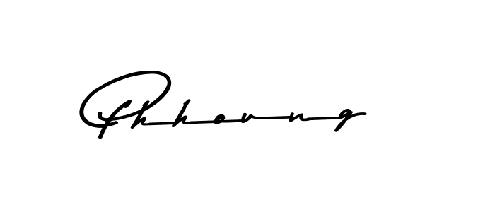 Make a beautiful signature design for name Phhoung. Use this online signature maker to create a handwritten signature for free. Phhoung signature style 9 images and pictures png