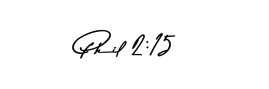 The best way (Asem Kandis PERSONAL USE) to make a short signature is to pick only two or three words in your name. The name Phil 2:15 include a total of six letters. For converting this name. Phil 2:15 signature style 9 images and pictures png