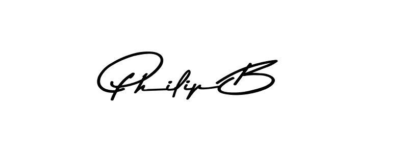 Use a signature maker to create a handwritten signature online. With this signature software, you can design (Asem Kandis PERSONAL USE) your own signature for name Philip B. Philip B signature style 9 images and pictures png