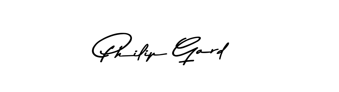 Similarly Asem Kandis PERSONAL USE is the best handwritten signature design. Signature creator online .You can use it as an online autograph creator for name Philip Gard. Philip Gard signature style 9 images and pictures png