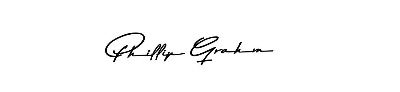 Make a short Phillip Grahm signature style. Manage your documents anywhere anytime using Asem Kandis PERSONAL USE. Create and add eSignatures, submit forms, share and send files easily. Phillip Grahm signature style 9 images and pictures png