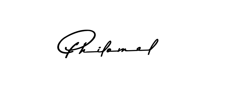 How to make Philomel name signature. Use Asem Kandis PERSONAL USE style for creating short signs online. This is the latest handwritten sign. Philomel signature style 9 images and pictures png