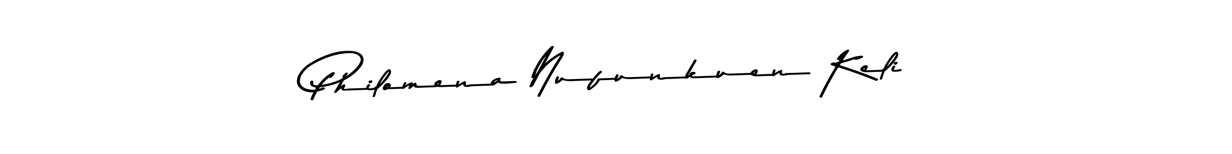 Use a signature maker to create a handwritten signature online. With this signature software, you can design (Asem Kandis PERSONAL USE) your own signature for name Philomena Nufunkuen Keli. Philomena Nufunkuen Keli signature style 9 images and pictures png