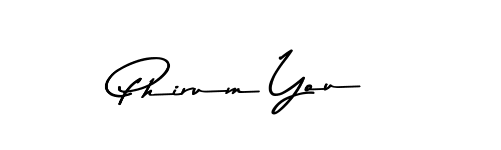 You can use this online signature creator to create a handwritten signature for the name Phirum You. This is the best online autograph maker. Phirum You signature style 9 images and pictures png