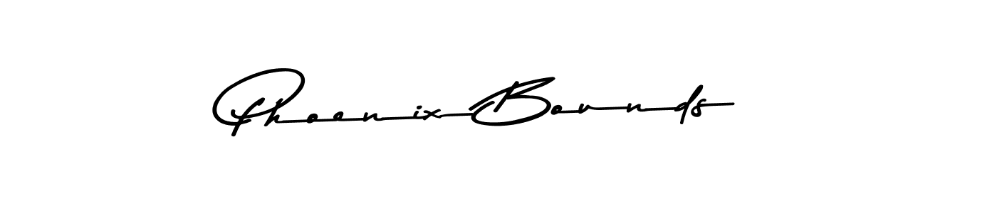 Here are the top 10 professional signature styles for the name Phoenix Bounds. These are the best autograph styles you can use for your name. Phoenix Bounds signature style 9 images and pictures png