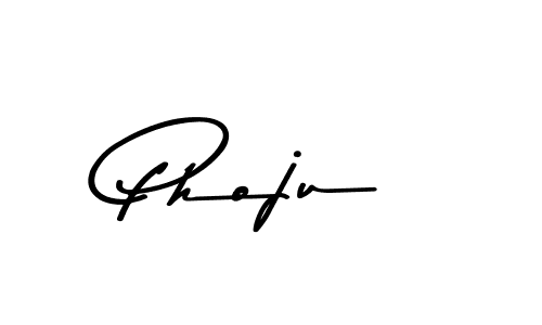 Design your own signature with our free online signature maker. With this signature software, you can create a handwritten (Asem Kandis PERSONAL USE) signature for name Phoju. Phoju signature style 9 images and pictures png