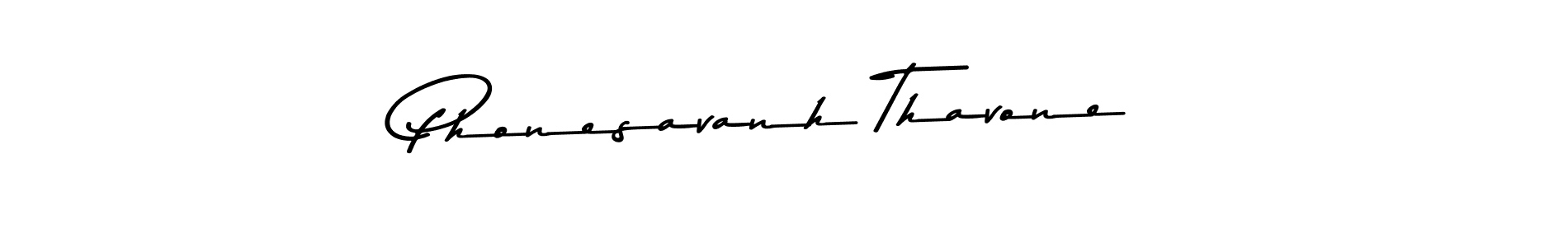 Make a beautiful signature design for name Phonesavanh Thavone. Use this online signature maker to create a handwritten signature for free. Phonesavanh Thavone signature style 9 images and pictures png