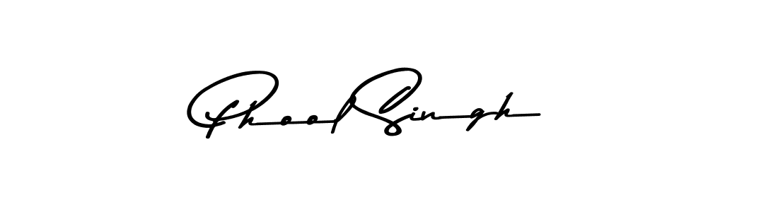 Design your own signature with our free online signature maker. With this signature software, you can create a handwritten (Asem Kandis PERSONAL USE) signature for name Phool Singh. Phool Singh signature style 9 images and pictures png