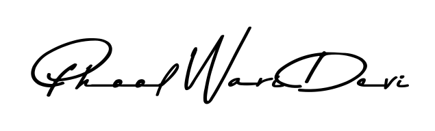 The Asem Kandis PERSONAL USE signature style provides a bold statement for name Phool Wari Devi. Designed for business owners, executives, and leaders. Phool Wari Devi signature style 9 images and pictures png