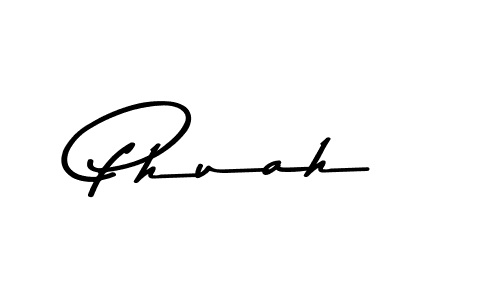 Design your own signature with our free online signature maker. With this signature software, you can create a handwritten (Asem Kandis PERSONAL USE) signature for name Phuah. Phuah signature style 9 images and pictures png