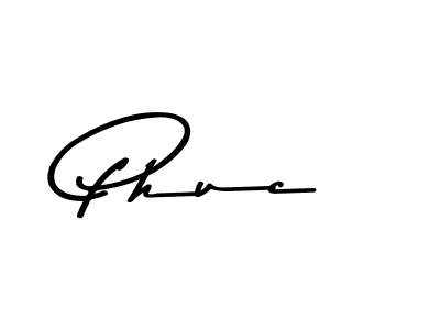 How to make Phuc signature? Asem Kandis PERSONAL USE is a professional autograph style. Create handwritten signature for Phuc name. Phuc signature style 9 images and pictures png