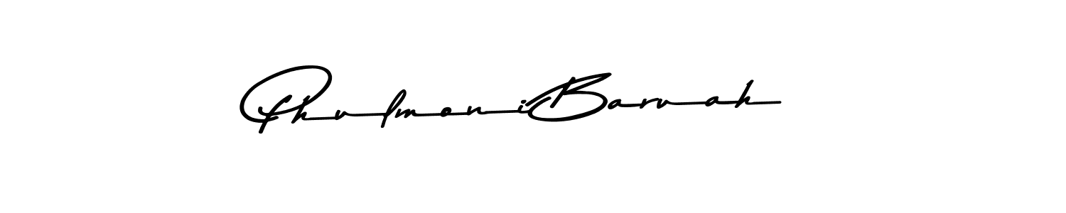 Similarly Asem Kandis PERSONAL USE is the best handwritten signature design. Signature creator online .You can use it as an online autograph creator for name Phulmoni Baruah. Phulmoni Baruah signature style 9 images and pictures png
