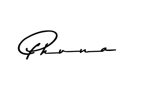 Asem Kandis PERSONAL USE is a professional signature style that is perfect for those who want to add a touch of class to their signature. It is also a great choice for those who want to make their signature more unique. Get Phuna name to fancy signature for free. Phuna signature style 9 images and pictures png
