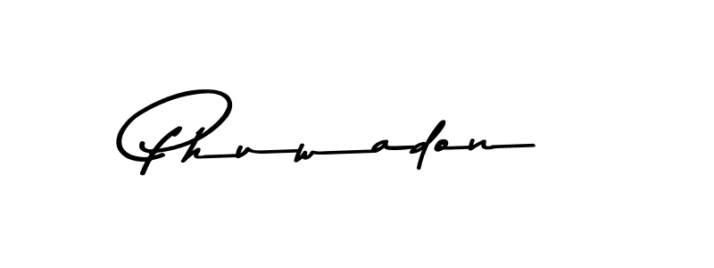 Similarly Asem Kandis PERSONAL USE is the best handwritten signature design. Signature creator online .You can use it as an online autograph creator for name Phuwadon. Phuwadon signature style 9 images and pictures png