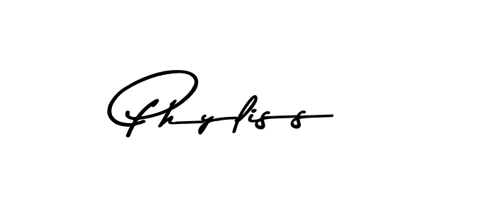 Also You can easily find your signature by using the search form. We will create Phyliss name handwritten signature images for you free of cost using Asem Kandis PERSONAL USE sign style. Phyliss signature style 9 images and pictures png