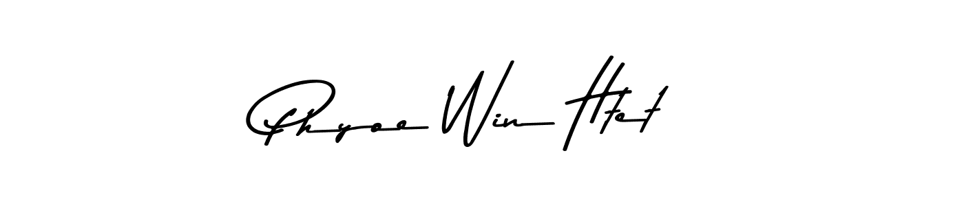 It looks lik you need a new signature style for name Phyoe Win Htet. Design unique handwritten (Asem Kandis PERSONAL USE) signature with our free signature maker in just a few clicks. Phyoe Win Htet signature style 9 images and pictures png