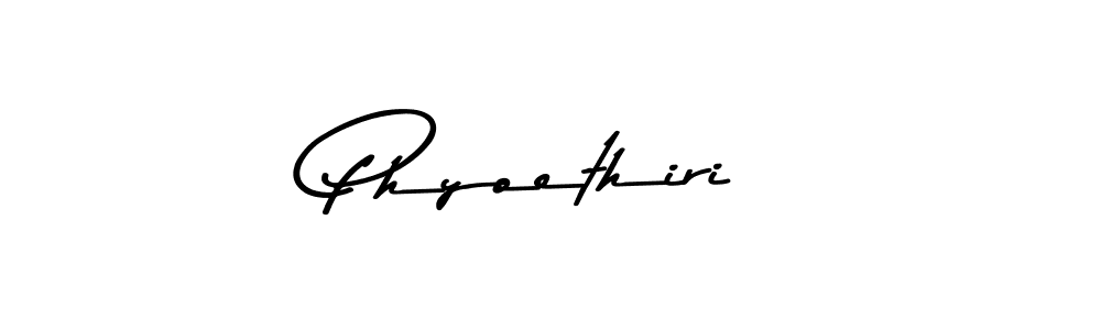 Make a beautiful signature design for name Phyoethiri. Use this online signature maker to create a handwritten signature for free. Phyoethiri signature style 9 images and pictures png