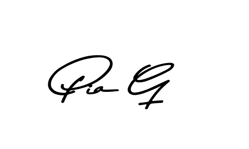 How to Draw Pia G signature style? Asem Kandis PERSONAL USE is a latest design signature styles for name Pia G. Pia G signature style 9 images and pictures png