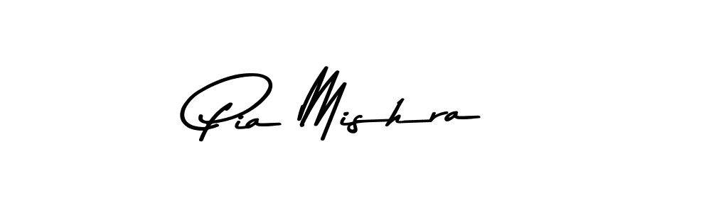 Pia Mishra stylish signature style. Best Handwritten Sign (Asem Kandis PERSONAL USE) for my name. Handwritten Signature Collection Ideas for my name Pia Mishra. Pia Mishra signature style 9 images and pictures png