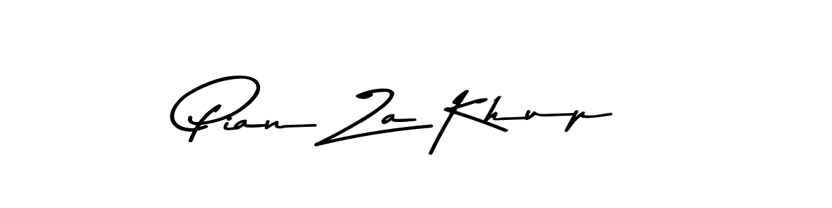 You should practise on your own different ways (Asem Kandis PERSONAL USE) to write your name (Pian Za Khup) in signature. don't let someone else do it for you. Pian Za Khup signature style 9 images and pictures png