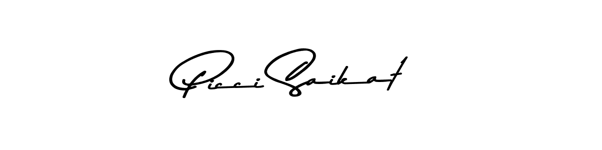 Similarly Asem Kandis PERSONAL USE is the best handwritten signature design. Signature creator online .You can use it as an online autograph creator for name Picci Saikat. Picci Saikat signature style 9 images and pictures png
