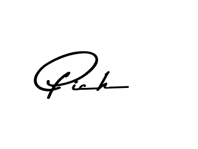 Here are the top 10 professional signature styles for the name Pich. These are the best autograph styles you can use for your name. Pich signature style 9 images and pictures png