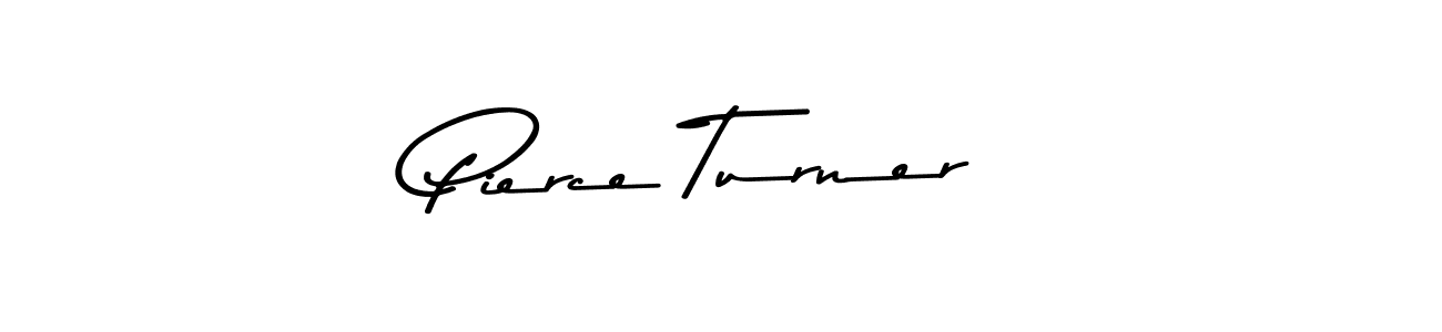 Use a signature maker to create a handwritten signature online. With this signature software, you can design (Asem Kandis PERSONAL USE) your own signature for name Pierce Turner. Pierce Turner signature style 9 images and pictures png