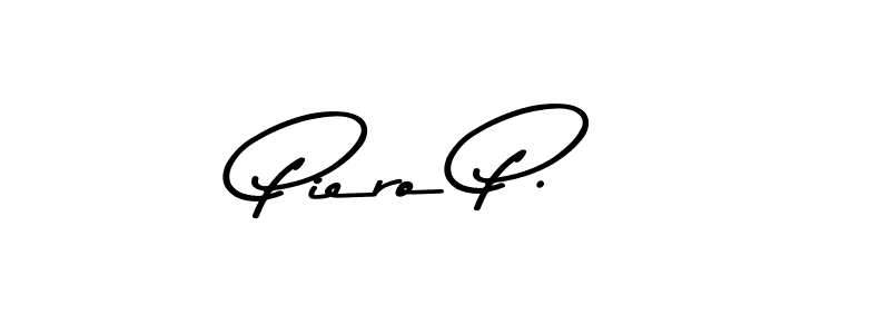 Also we have Piero P. name is the best signature style. Create professional handwritten signature collection using Asem Kandis PERSONAL USE autograph style. Piero P. signature style 9 images and pictures png