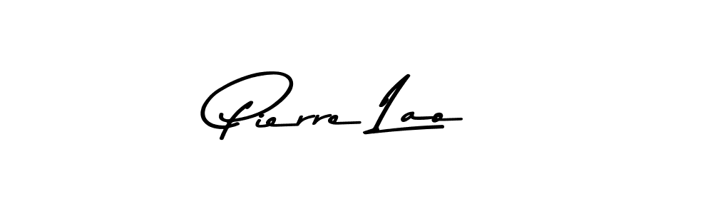 Design your own signature with our free online signature maker. With this signature software, you can create a handwritten (Asem Kandis PERSONAL USE) signature for name Pierre Lao. Pierre Lao signature style 9 images and pictures png