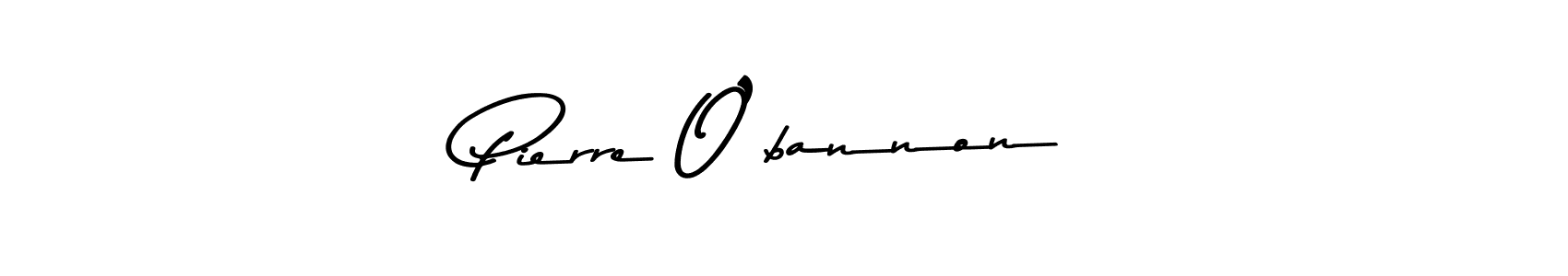 Create a beautiful signature design for name Pierre O’bannon. With this signature (Asem Kandis PERSONAL USE) fonts, you can make a handwritten signature for free. Pierre O’bannon signature style 9 images and pictures png