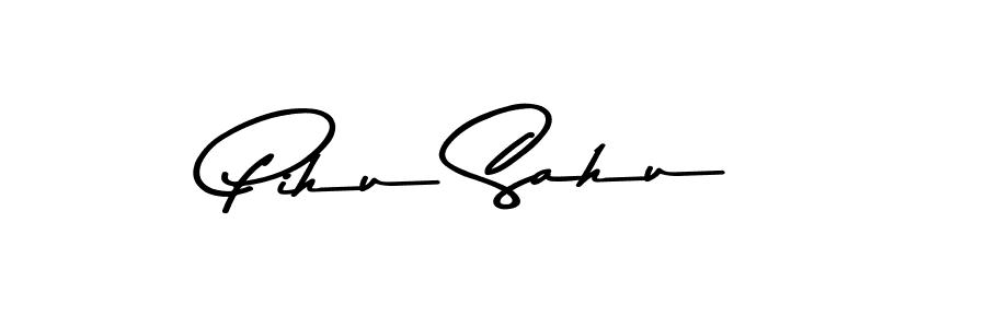 This is the best signature style for the Pihu Sahu name. Also you like these signature font (Asem Kandis PERSONAL USE). Mix name signature. Pihu Sahu signature style 9 images and pictures png
