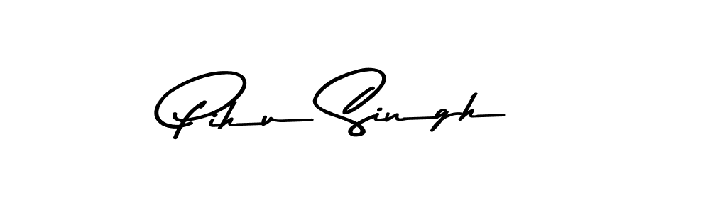 Make a beautiful signature design for name Pihu Singh. Use this online signature maker to create a handwritten signature for free. Pihu Singh signature style 9 images and pictures png