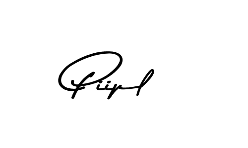 Make a beautiful signature design for name Piipl. With this signature (Asem Kandis PERSONAL USE) style, you can create a handwritten signature for free. Piipl signature style 9 images and pictures png