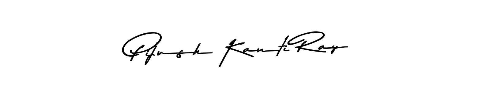 The best way (Asem Kandis PERSONAL USE) to make a short signature is to pick only two or three words in your name. The name Pijush Kanti Ray include a total of six letters. For converting this name. Pijush Kanti Ray signature style 9 images and pictures png
