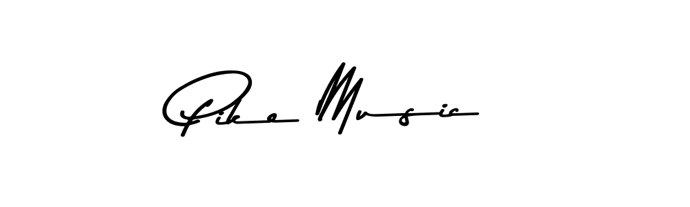 Design your own signature with our free online signature maker. With this signature software, you can create a handwritten (Asem Kandis PERSONAL USE) signature for name Pike Music. Pike Music signature style 9 images and pictures png