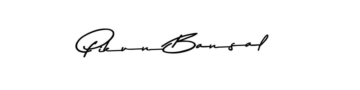 See photos of Pikun Bansal official signature by Spectra . Check more albums & portfolios. Read reviews & check more about Asem Kandis PERSONAL USE font. Pikun Bansal signature style 9 images and pictures png