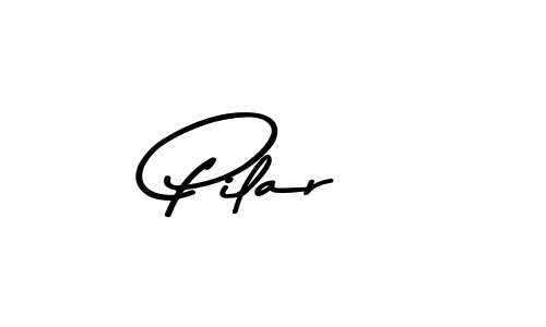 This is the best signature style for the Pilar name. Also you like these signature font (Asem Kandis PERSONAL USE). Mix name signature. Pilar signature style 9 images and pictures png