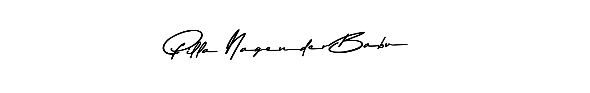 This is the best signature style for the Pilla Nagender Babu name. Also you like these signature font (Asem Kandis PERSONAL USE). Mix name signature. Pilla Nagender Babu signature style 9 images and pictures png