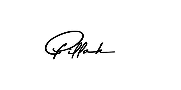 How to make Pillah signature? Asem Kandis PERSONAL USE is a professional autograph style. Create handwritten signature for Pillah name. Pillah signature style 9 images and pictures png