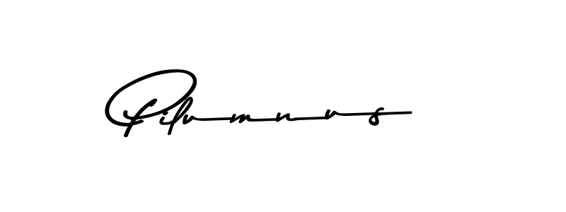 Use a signature maker to create a handwritten signature online. With this signature software, you can design (Asem Kandis PERSONAL USE) your own signature for name Pilumnus. Pilumnus signature style 9 images and pictures png