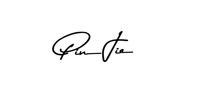 Make a beautiful signature design for name Pin Jie. With this signature (Asem Kandis PERSONAL USE) style, you can create a handwritten signature for free. Pin Jie signature style 9 images and pictures png