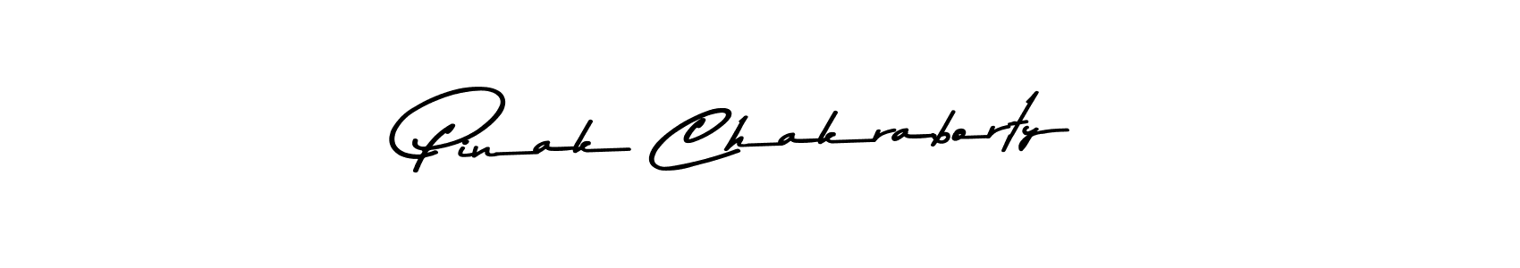 Create a beautiful signature design for name Pinak Chakraborty. With this signature (Asem Kandis PERSONAL USE) fonts, you can make a handwritten signature for free. Pinak Chakraborty signature style 9 images and pictures png