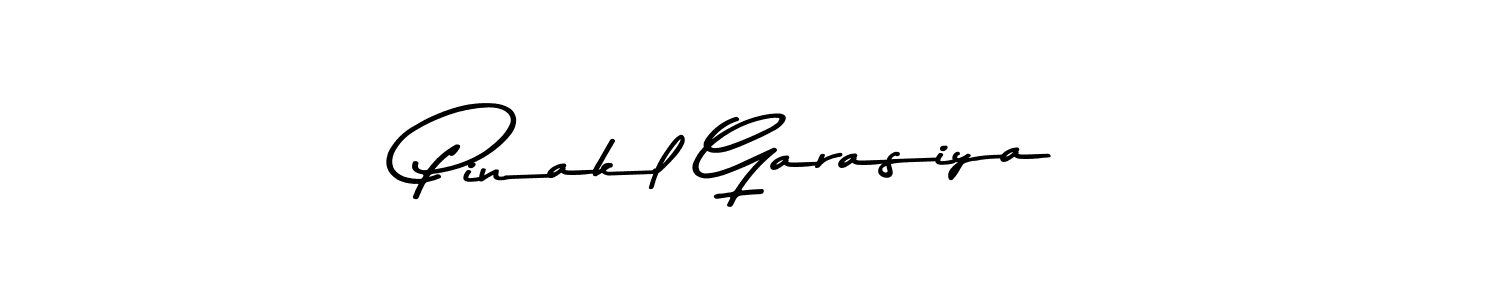 Use a signature maker to create a handwritten signature online. With this signature software, you can design (Asem Kandis PERSONAL USE) your own signature for name Pinakl Garasiya. Pinakl Garasiya signature style 9 images and pictures png