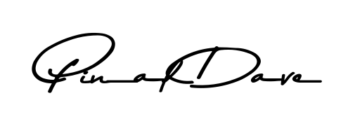 A stylish, flowing autograph style designed for name Pinal Dave using Asem Kandis PERSONAL USE typography. Perfect for digital creative projects. Pinal Dave signature style 9 images and pictures png