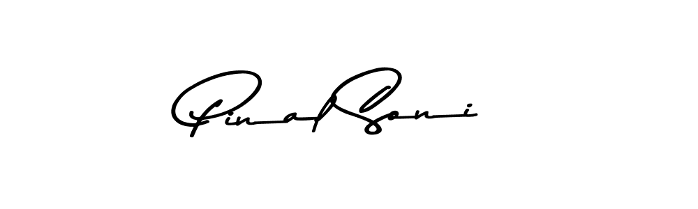 if you are searching for the best signature style for your name Pinal Soni. so please give up your signature search. here we have designed multiple signature styles  using Asem Kandis PERSONAL USE. Pinal Soni signature style 9 images and pictures png