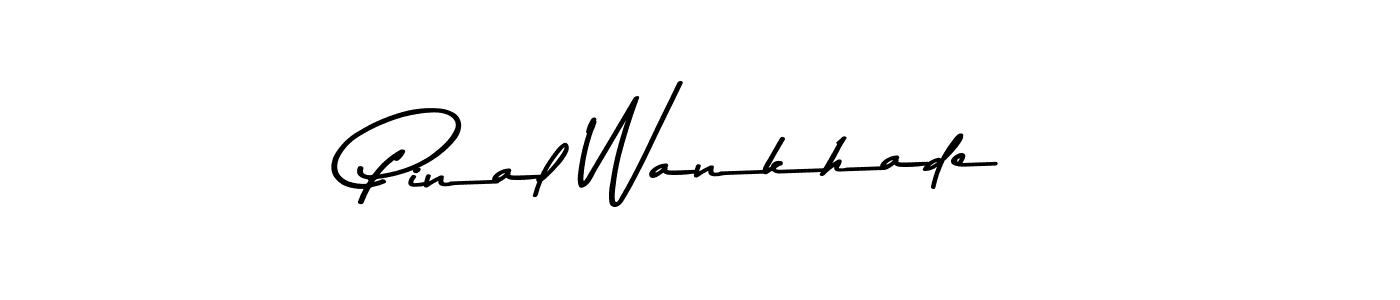 Once you've used our free online signature maker to create your best signature Asem Kandis PERSONAL USE style, it's time to enjoy all of the benefits that Pinal Wankhade name signing documents. Pinal Wankhade signature style 9 images and pictures png