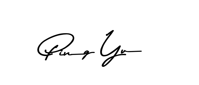 How to make Ping Yu signature? Asem Kandis PERSONAL USE is a professional autograph style. Create handwritten signature for Ping Yu name. Ping Yu signature style 9 images and pictures png