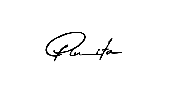 Pinita stylish signature style. Best Handwritten Sign (Asem Kandis PERSONAL USE) for my name. Handwritten Signature Collection Ideas for my name Pinita. Pinita signature style 9 images and pictures png